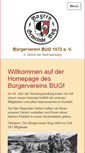 Mobile Screenshot of bv-bug.bamberg.de