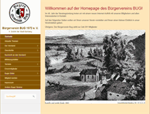 Tablet Screenshot of bv-bug.bamberg.de